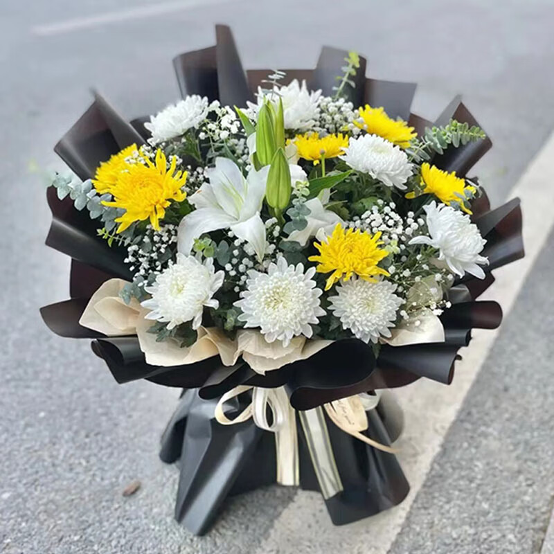 祭拜先人鲜花